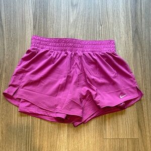 Nike Women's Fuchsia Athletic Shorts